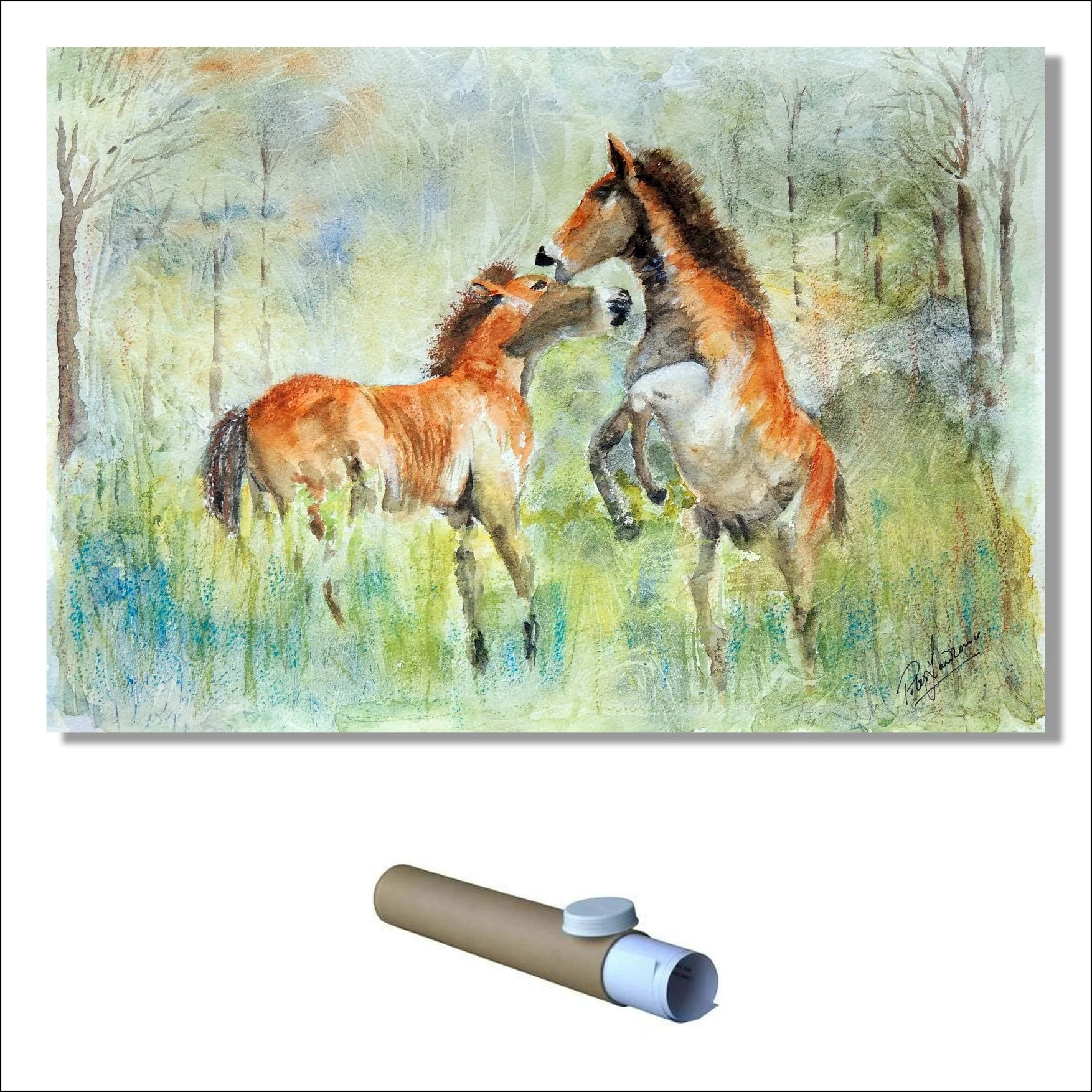 Frisking Ponies 1812 P.jpg