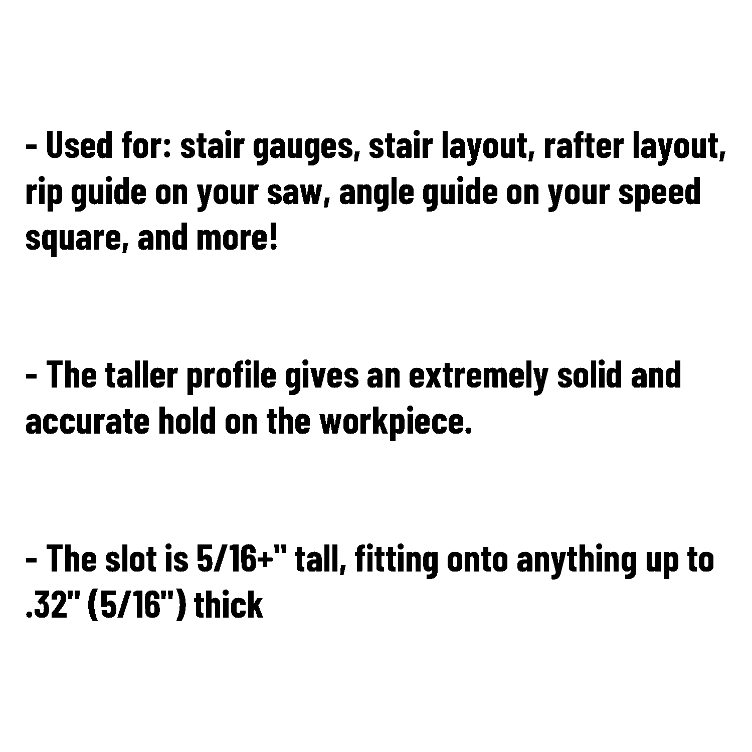 1.5" Framing Jig Description
