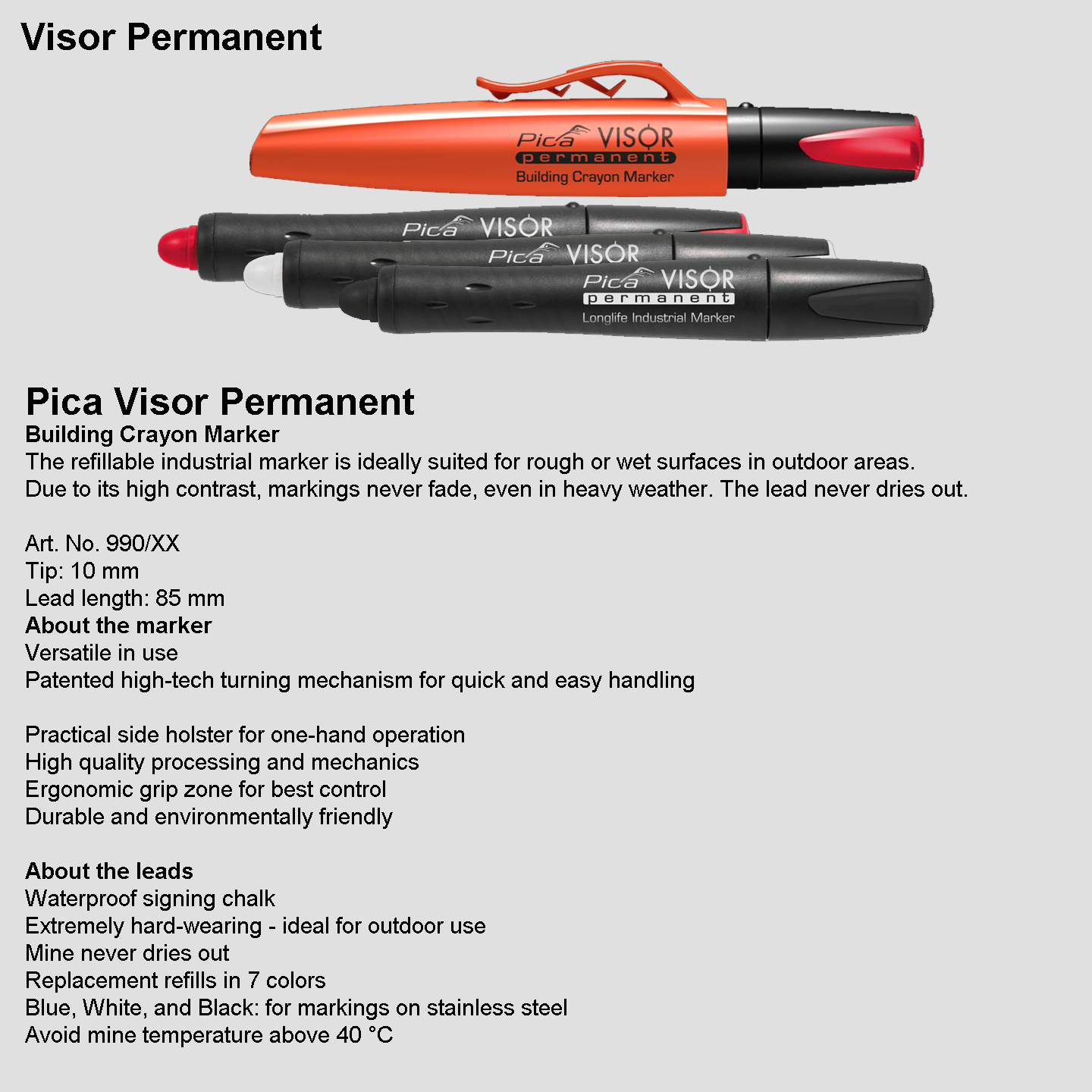 Pica Visor