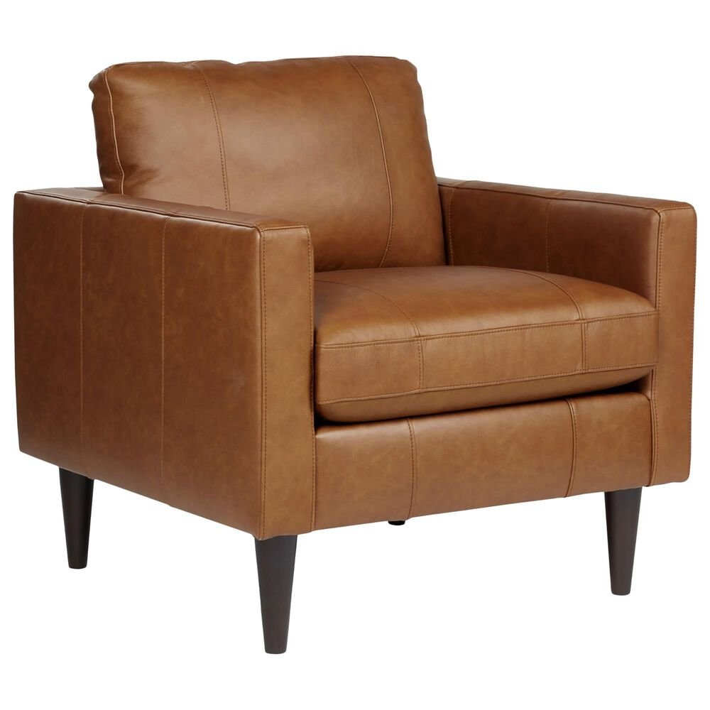 TRAFTON CHAIR IN BROSMER RUST &amp; ESPRESSO