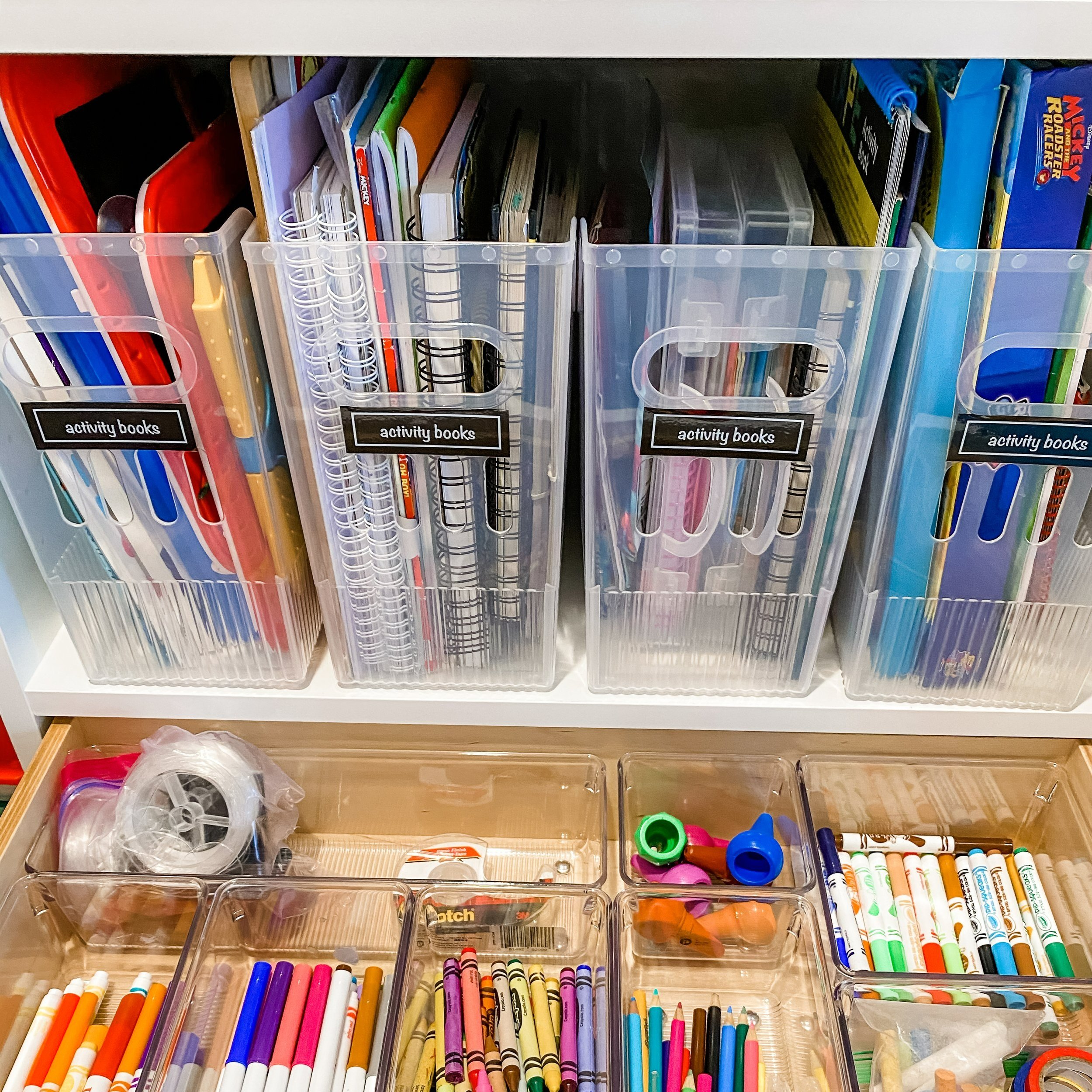 5 Steps to Organizing Your Kids' Art Supplies, RíOrganize