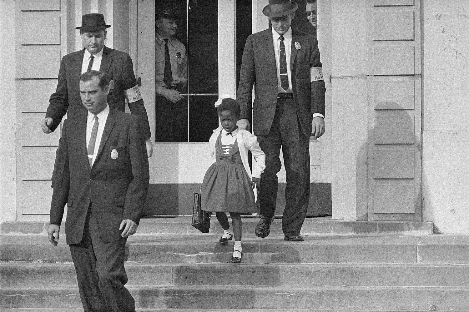 US_Marshals_with_Young_Ruby_Bridges_on_School_Steps_0.jpeg