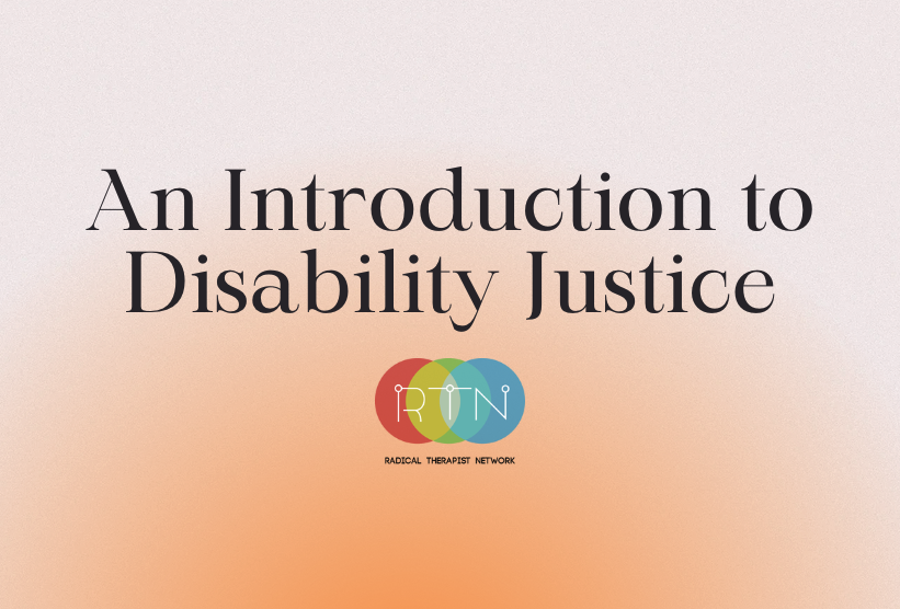 An Introduction to Disability Justice
