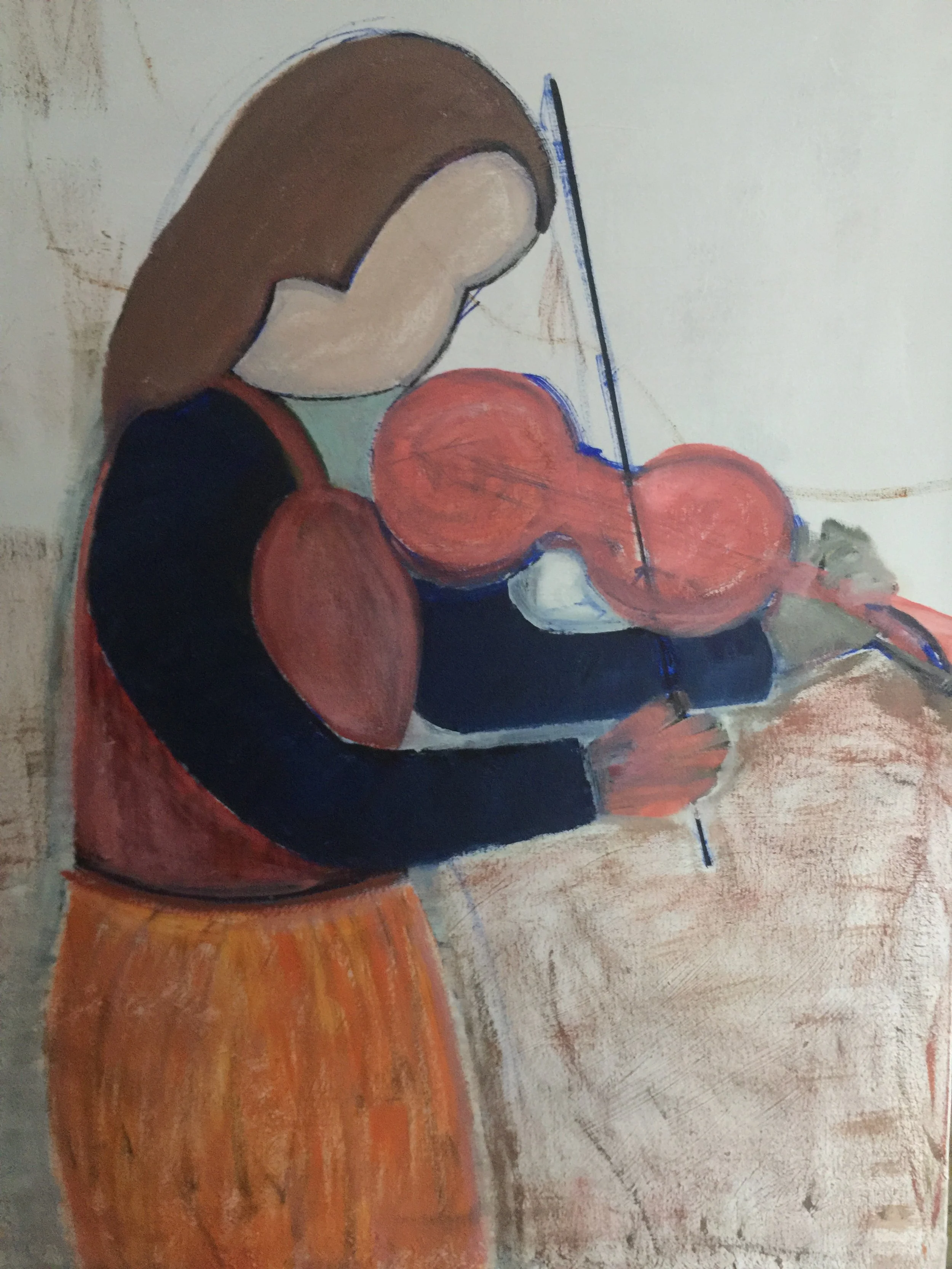 Busker Spain. Oil on canvas. 40.x 50 cms.
USD 175. GBP. 150.