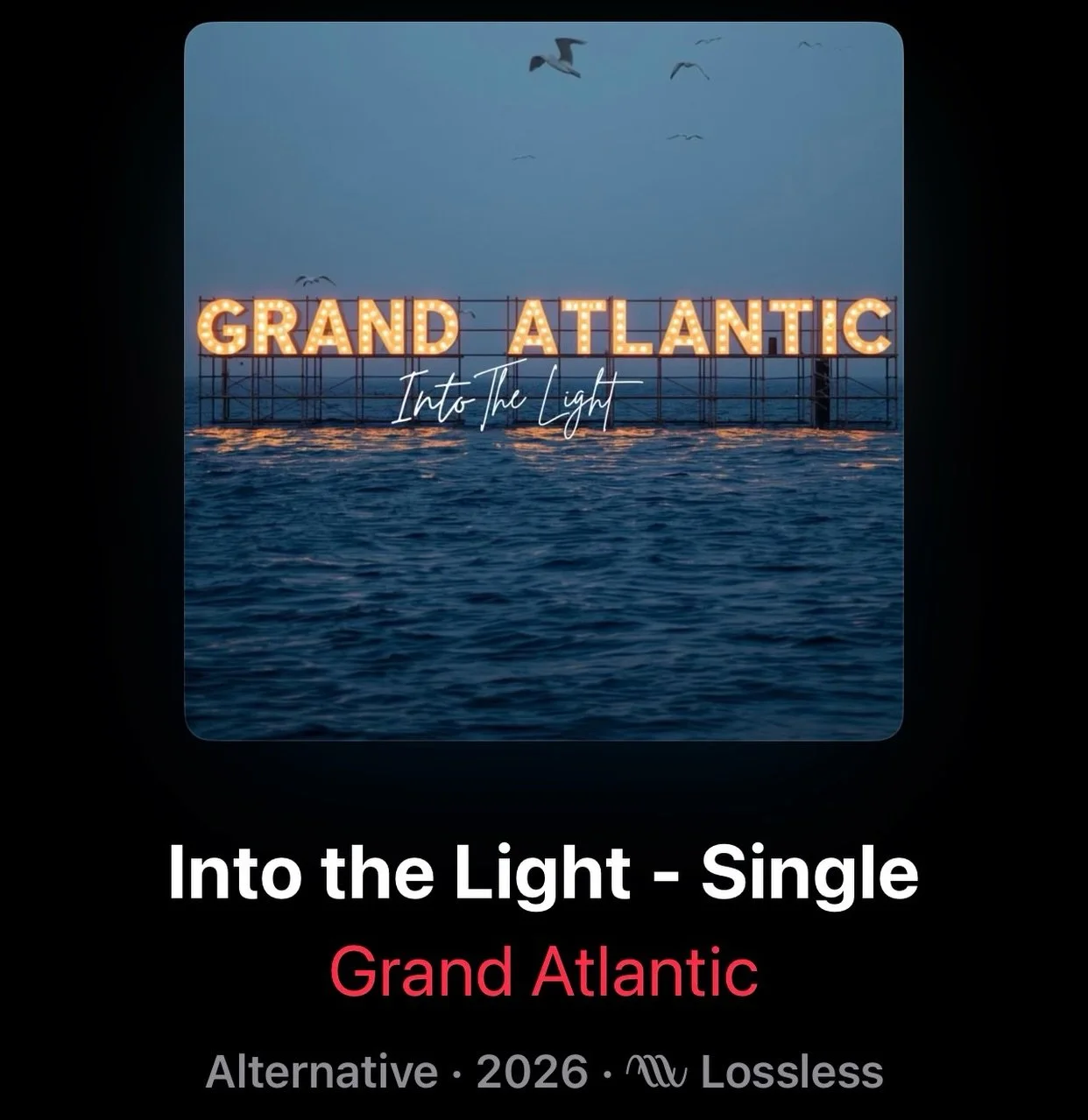 Happy release day Grand Atlantic!  Had a blast producing and mixing this one.  Super cool vibes, great songs and great sounds.  Killer master as always from @montanomastering 

Check out INTO THE LIGHT streaming everywhere!

@grandatlanticmusic 
@dan