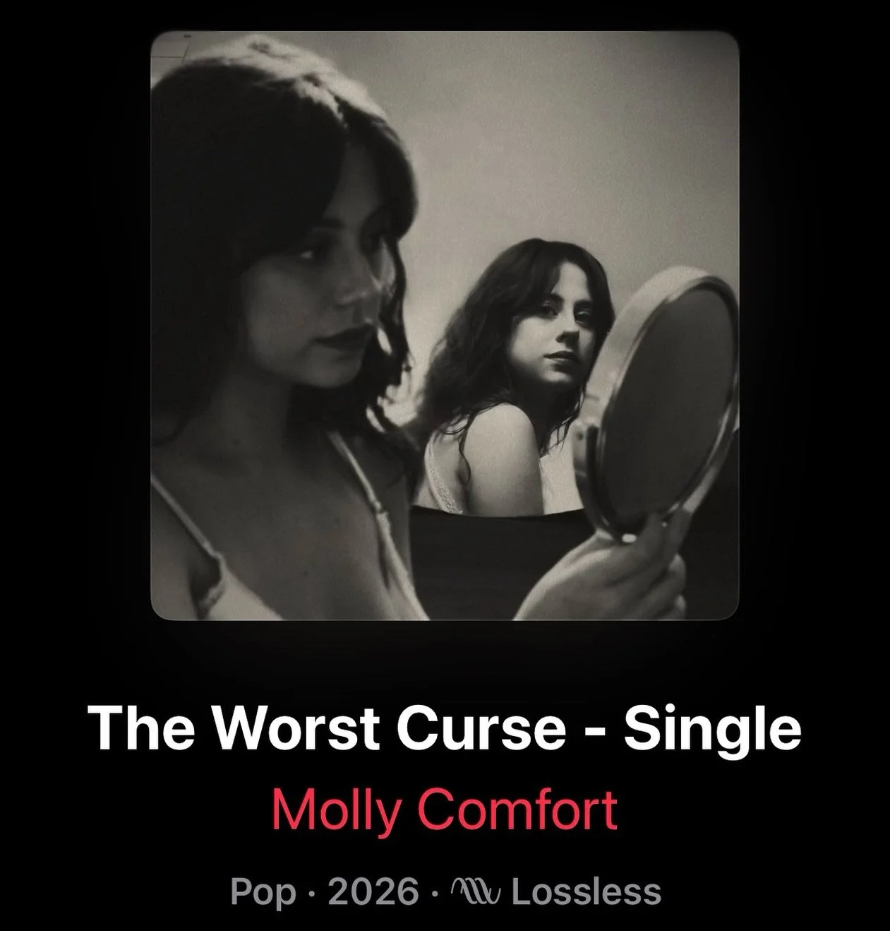 Belated happy release day to Molly Comfort with her latest single The Worst Curse!

This 80s inspired ballad was a blast to produce and mix. Proud of how it turned out. Mastered by the always amazing @montanomastering . And guitar solo from my pal @m