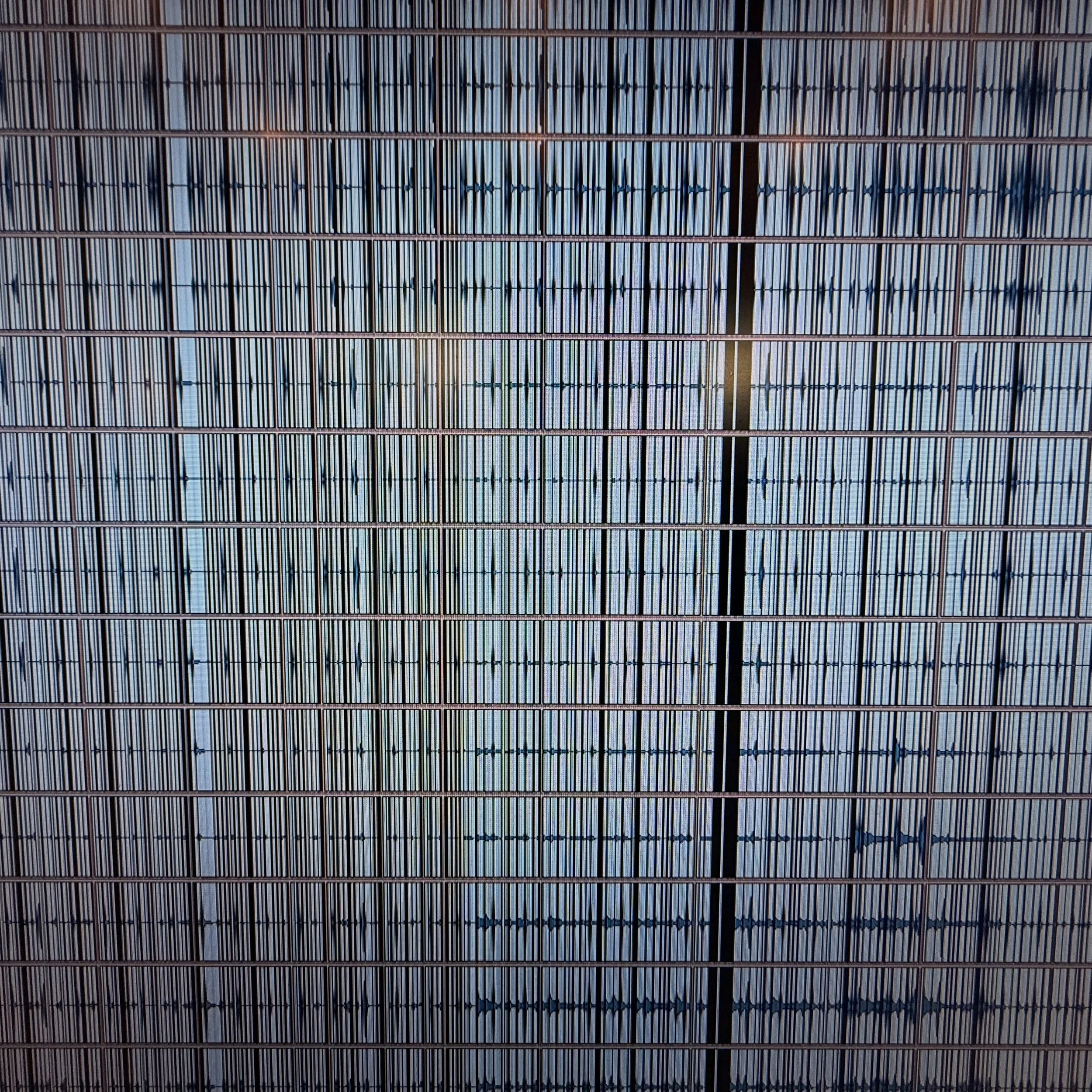 The ever swinging pendulum between creative excitement and simplicity of the banal.  That is the reality of making records.  For each day of triumphant, explosive drum tracking there must be a focused and efficient day of editing.  For every session 