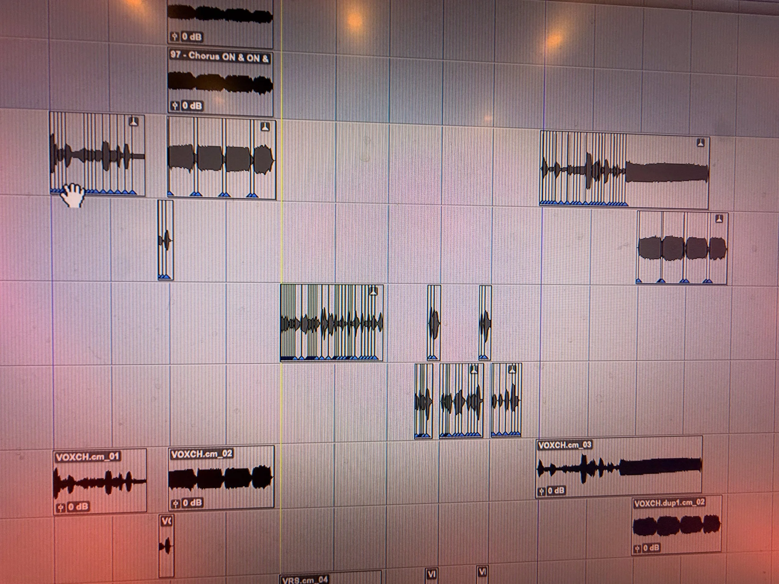 A lot of producing records in 2026 is knowing all the little things that will get you 0.1% of the way closer to the result you want to achieve.

What you are looking at here is all the lead vocals for a song timed to the grid using elastic audio in P