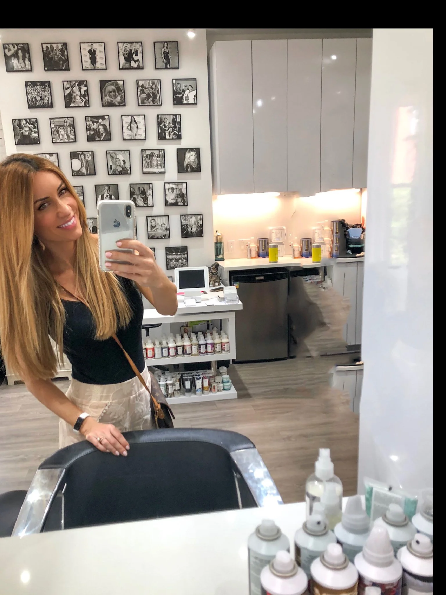 Hair colorist Megan Graham