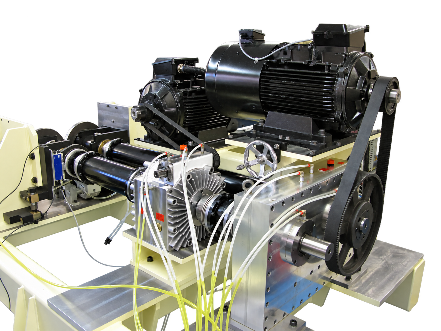 Gearbox installation for a high-speed EV test rig