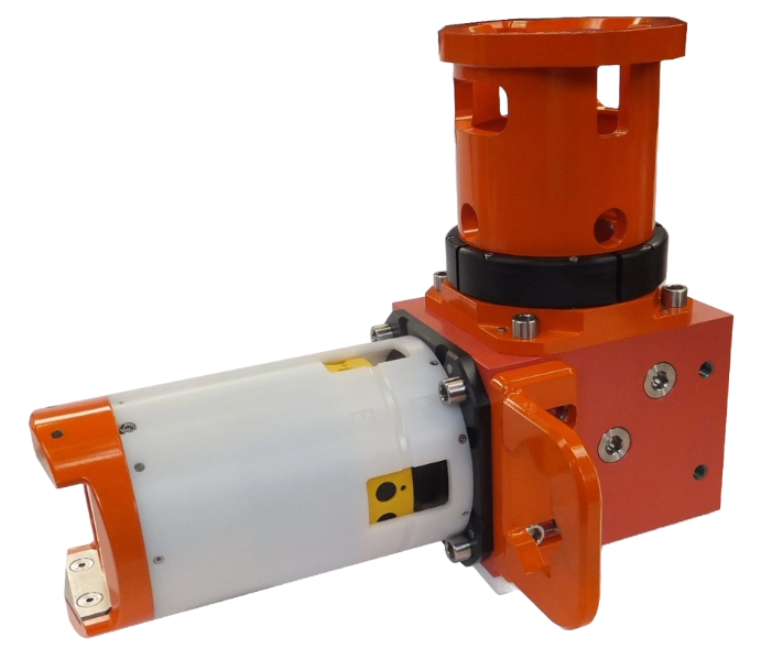 Special-design gearbox for subsea and marine applications