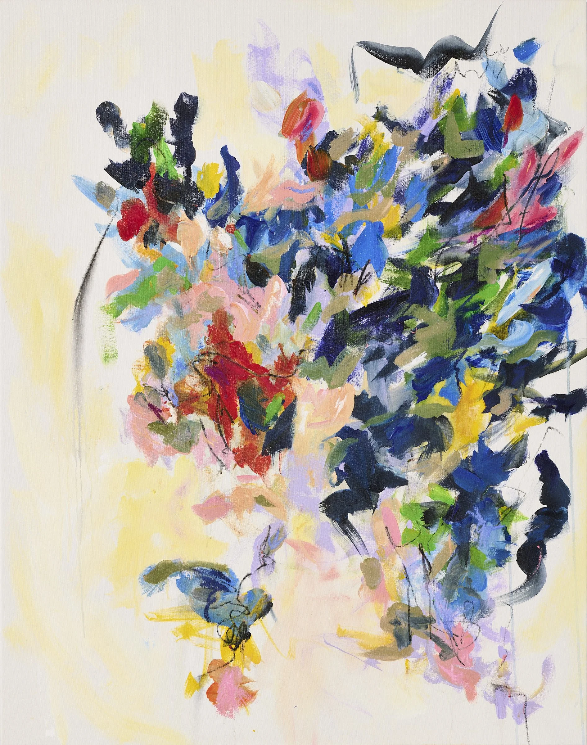 SOLD 
Blooming in Spring 
 Mix Media on Canvas 
2025
