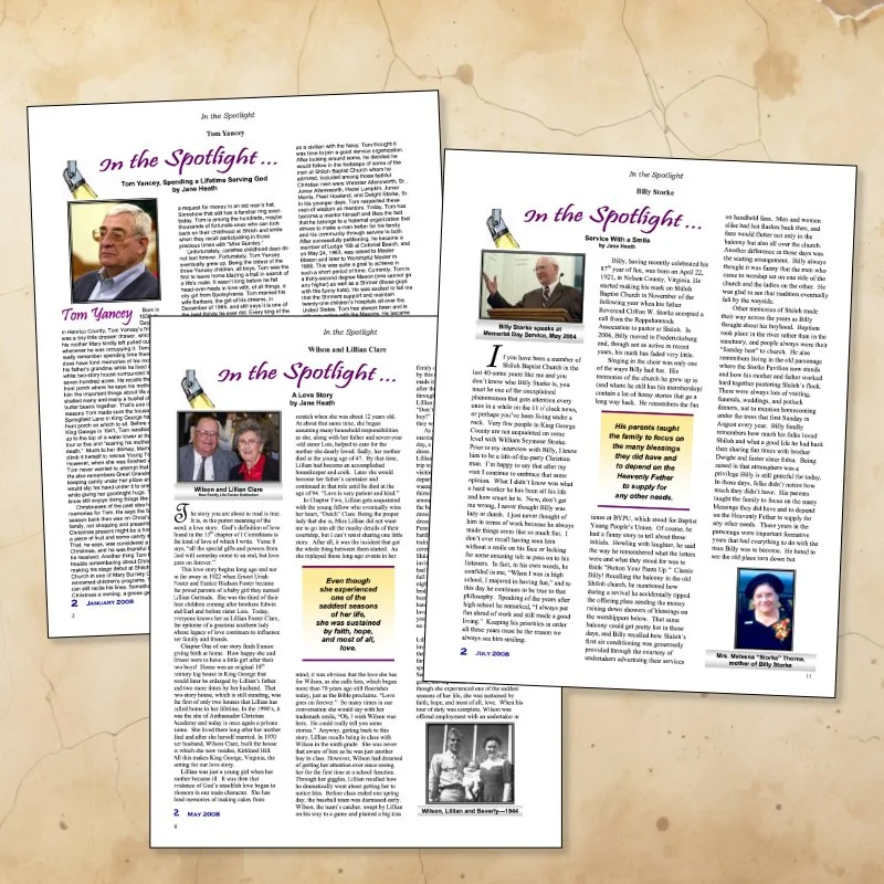 “In the Spotlight” Archive