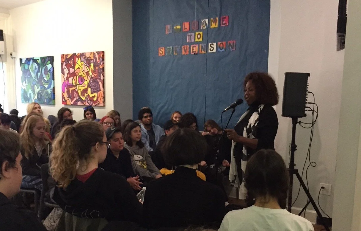 Civil Rights Leader Ruby Bridges Visits Stevenson