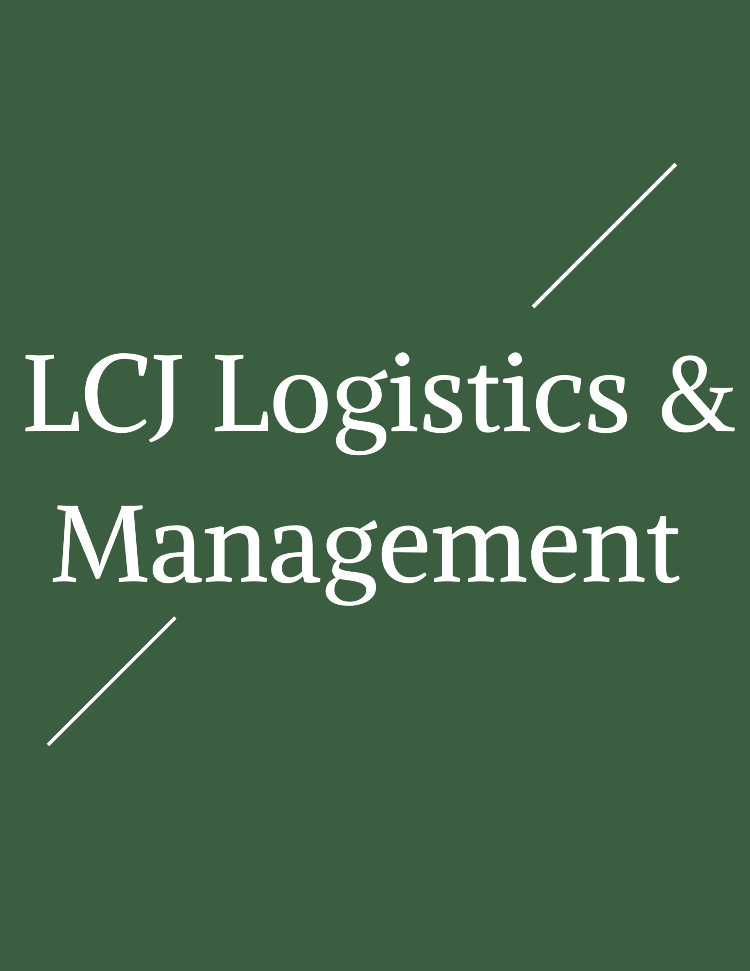 LCJ Logistics &amp; Management