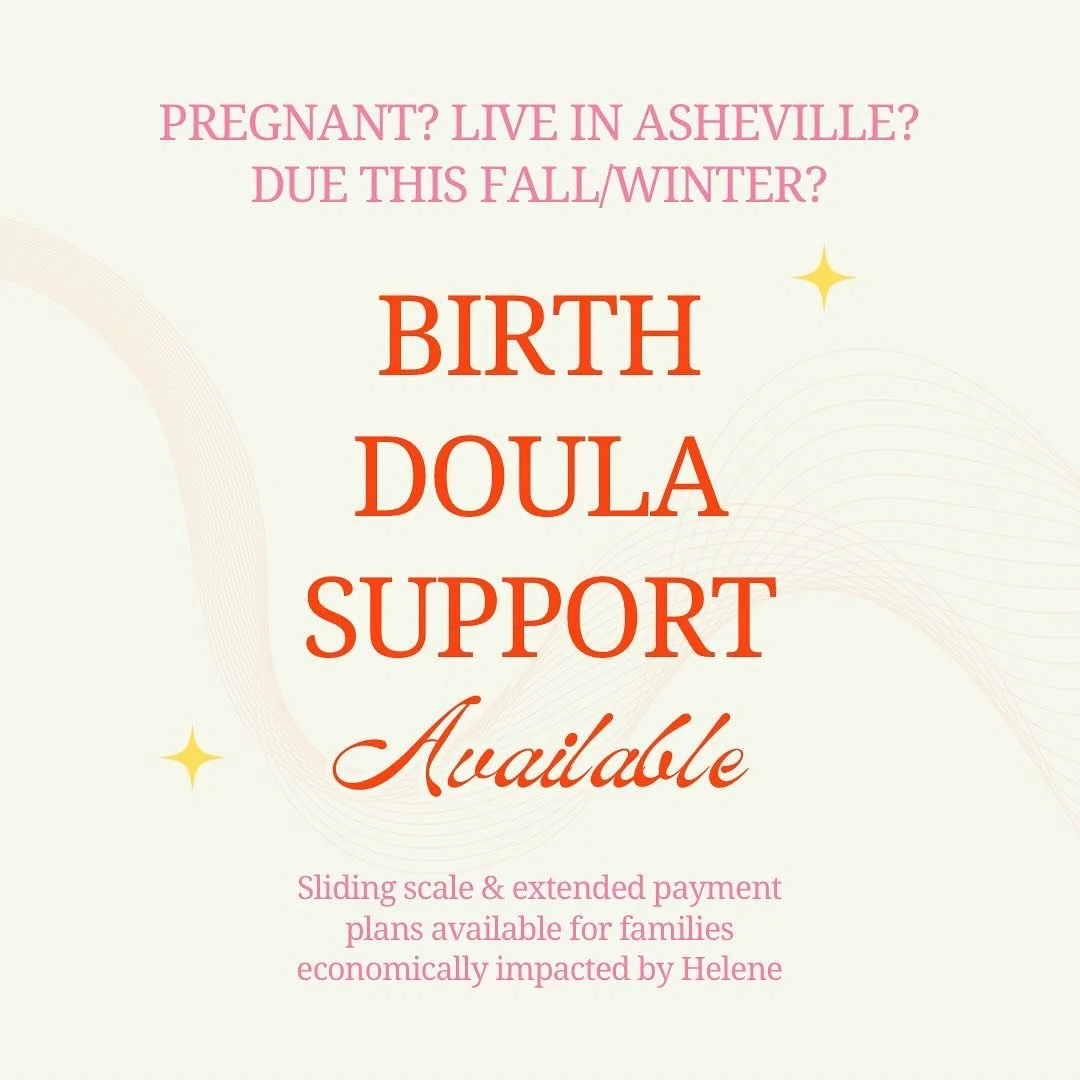 If you&rsquo;re due this fall/winter and looking for support throughout your pregnancy and birth, I&rsquo;m available &hearts;️ If you were planning on birthing at the birth center and have had to pivot plans, are birthing at Mission and worried abou