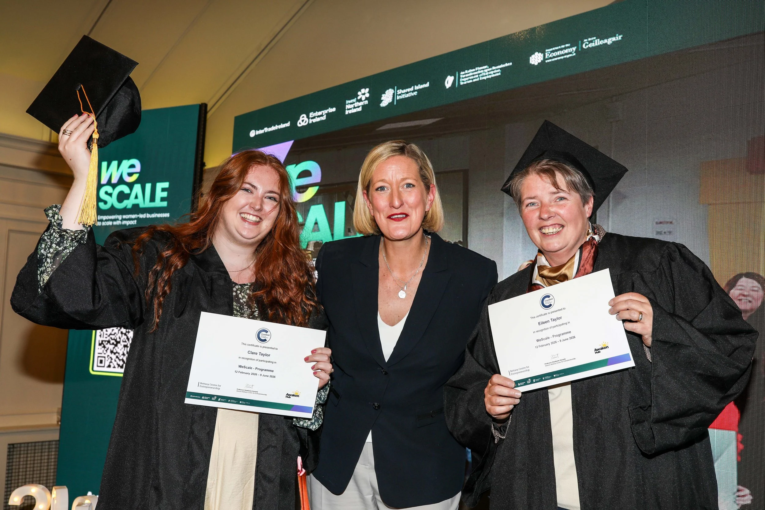 Clare Taylor, Denise McQuaid and Eileen Taylor.JPG