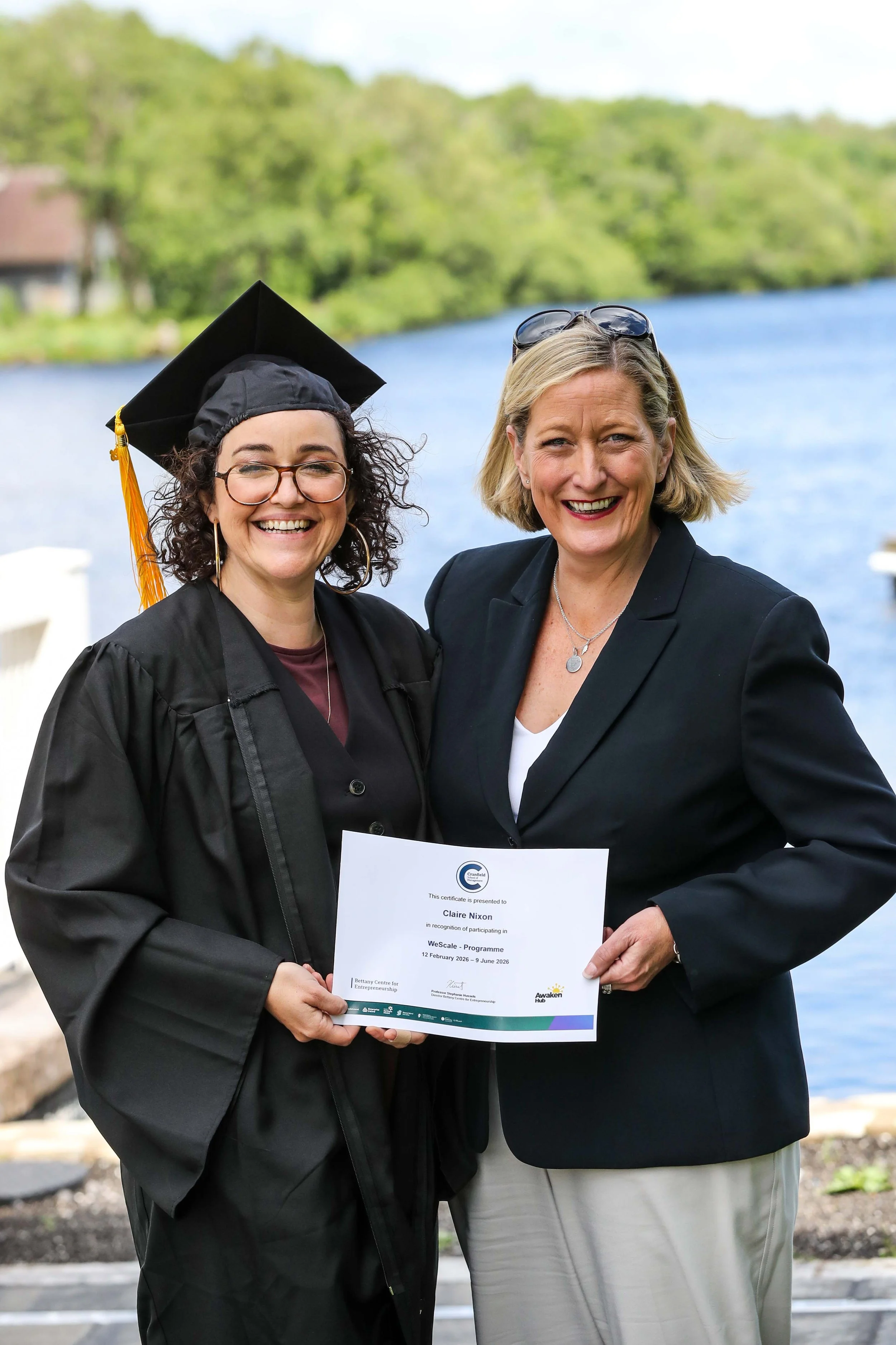 Claire Nixon and Denise McQuaid.JPG