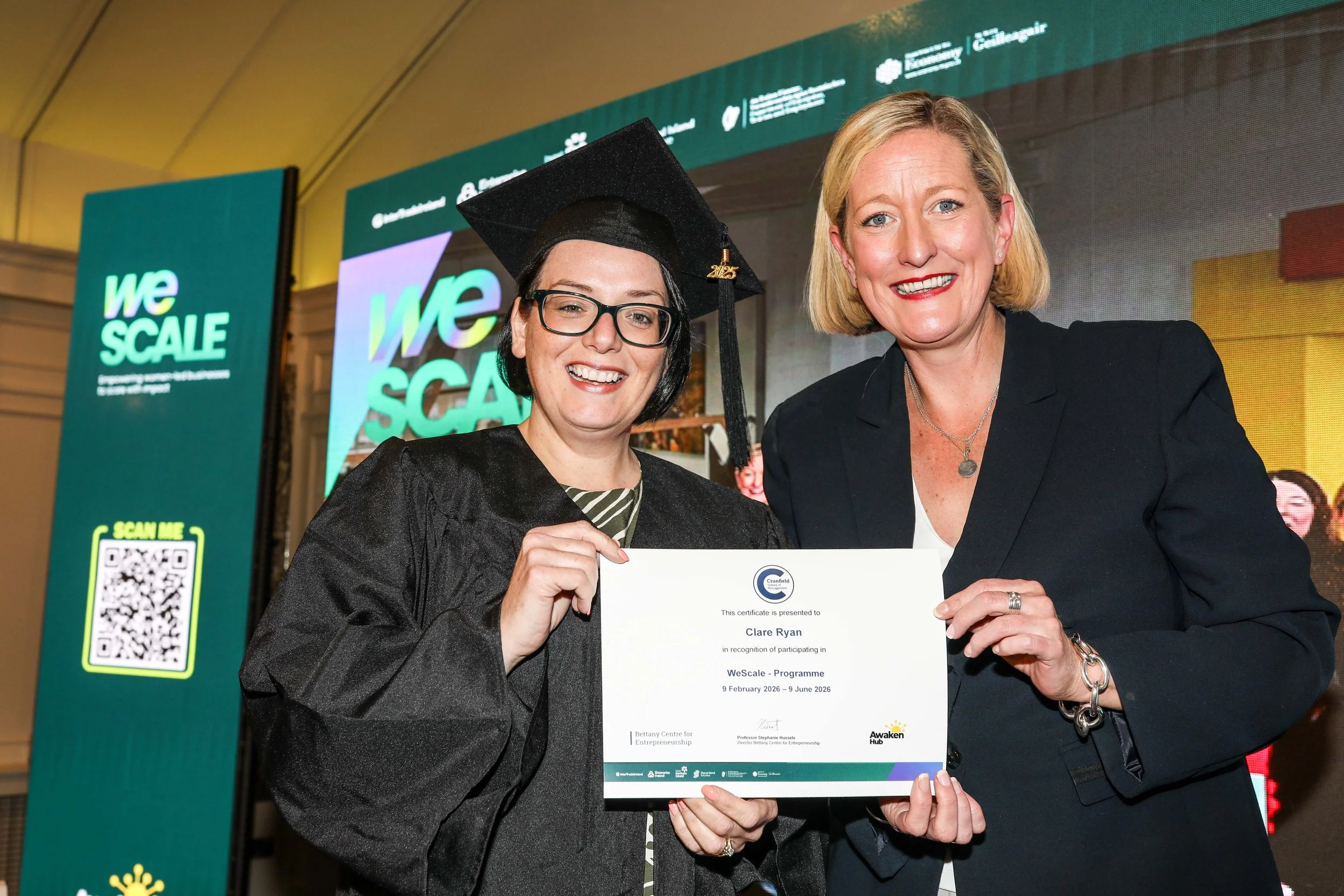 Clare Ryan and Denise McQuaid.JPG