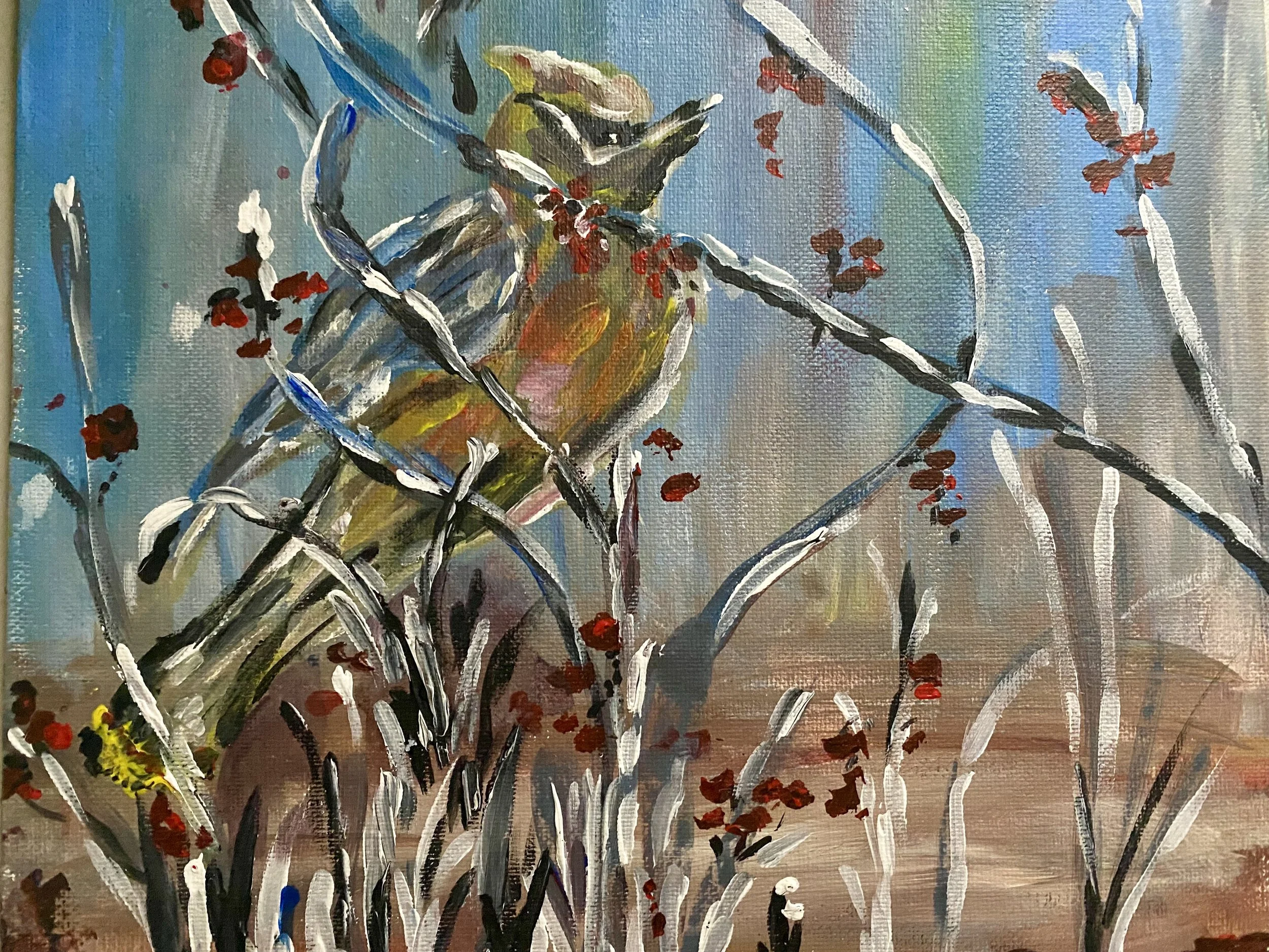 Bird in the Snow