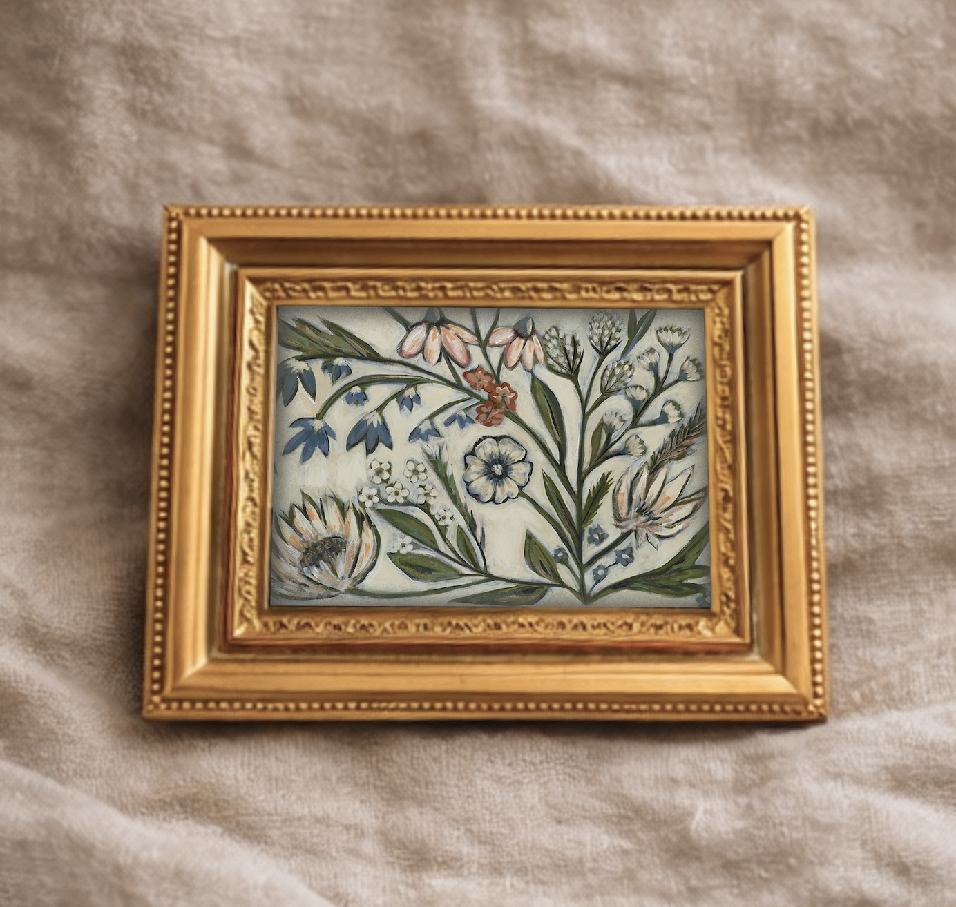 Mini Framed Art  | Floral | Edge of Spring