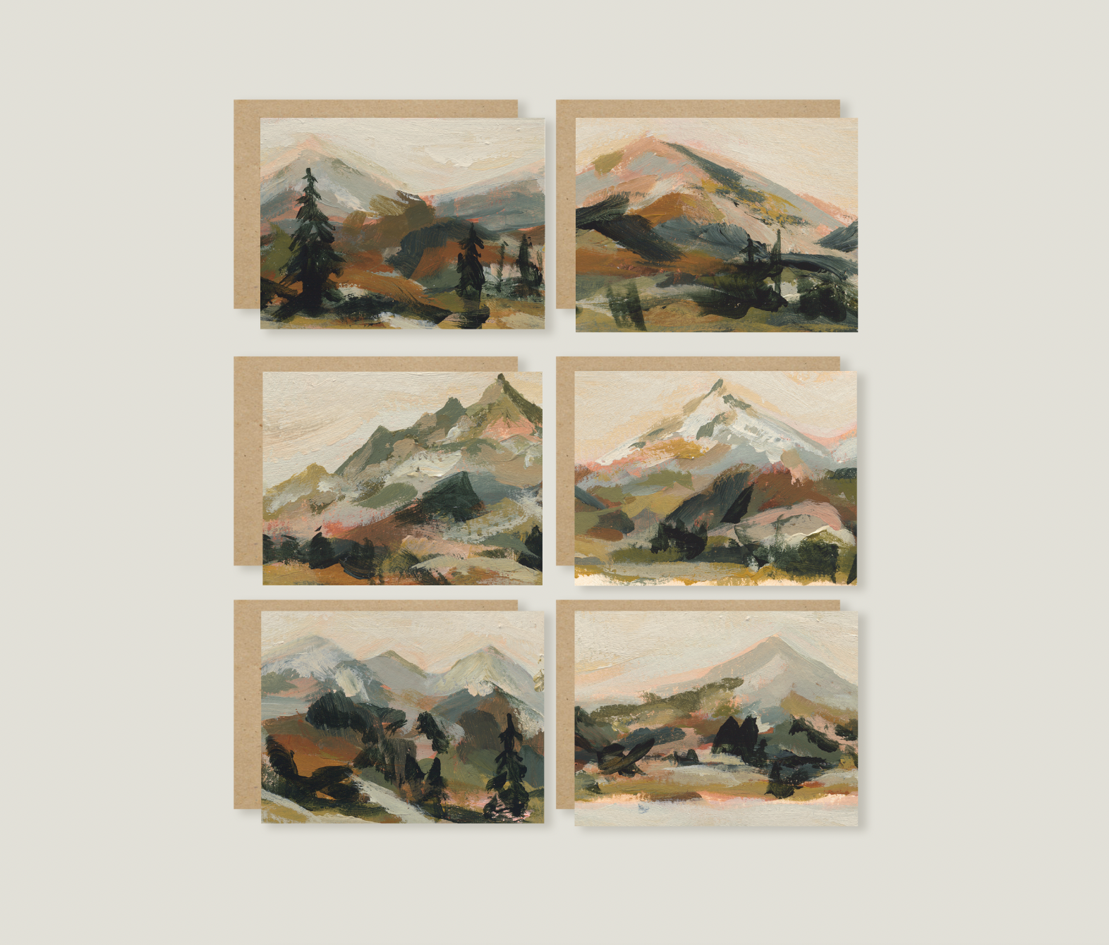 Cascade Lakes Collection - Card Set of 6