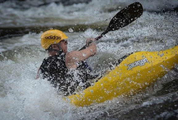 Dr. Kuhlberg whitewater kayaking