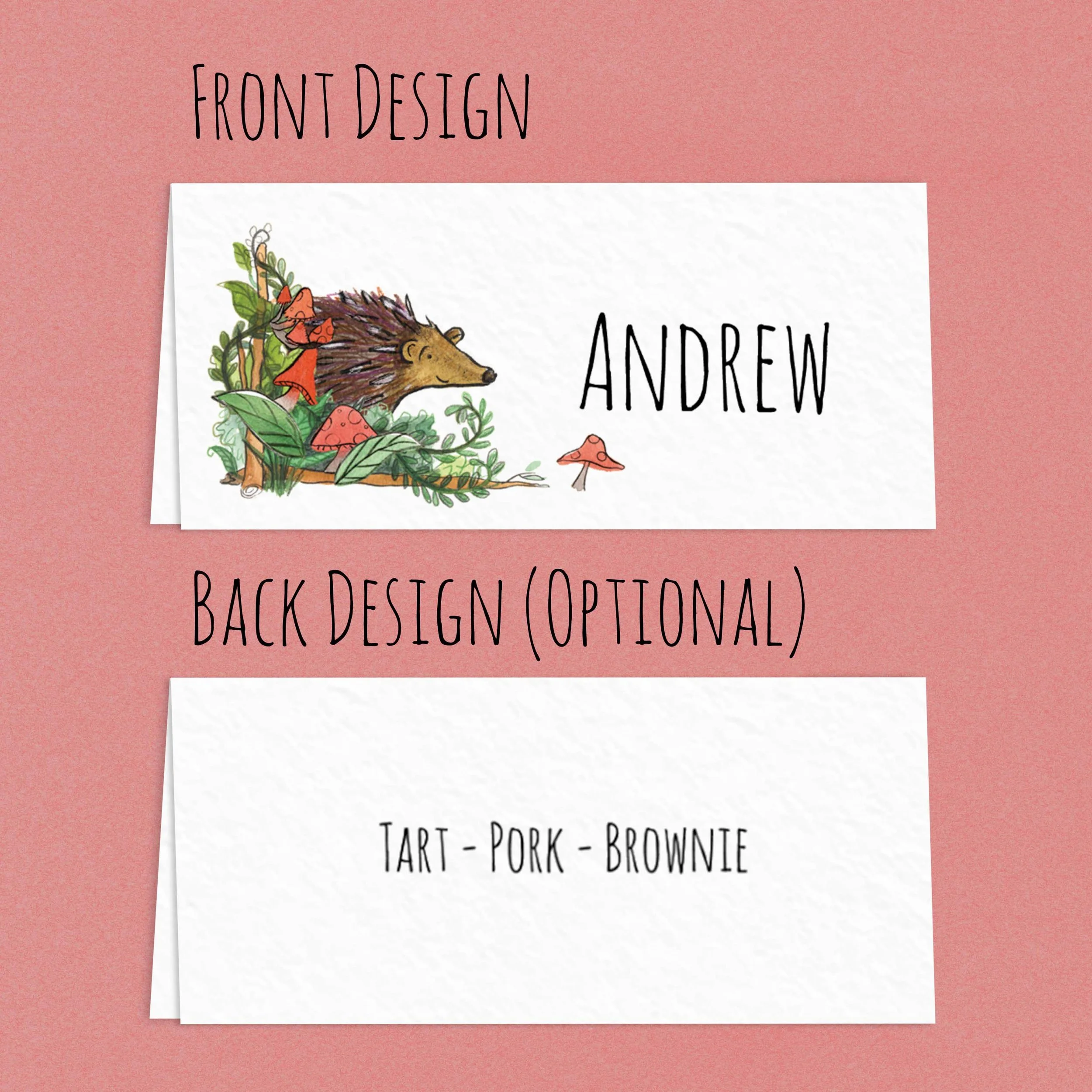 hedgehog place card mock up Front and Back.jpg
