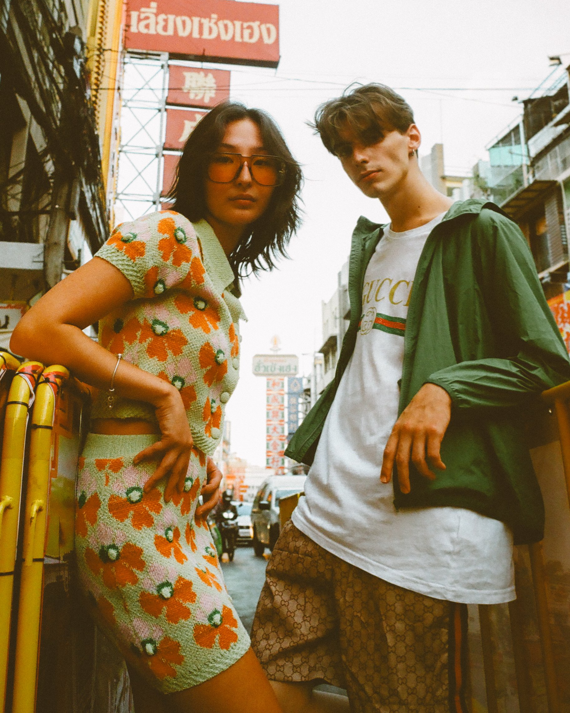 Lynn & Bogdan in Chinatown, Bangkok