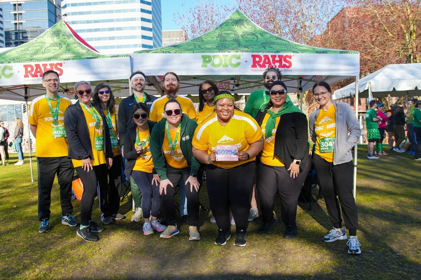 Team POIC + RAHS painted the town green and yellow at the 2024 Shamrock Run 🍀

From the crack of dawn, we hit the pavement with bright smiles and excitement, ready to tackle anything from the 5k to the half marathon! Whether we were striding on a wa