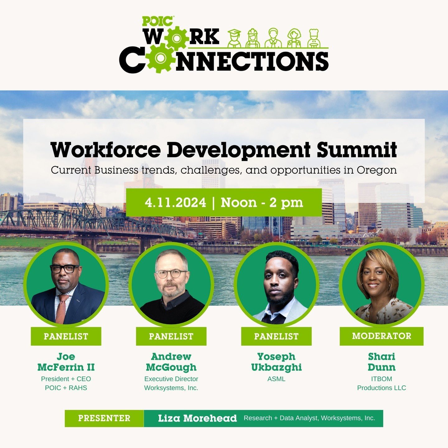 Today, #POIC is launching the inaugural Workforce Development Summit. The Summit will bring together local employers, job seekers, workforce development practitioners, and policymakers to discuss and learn about key trends, challenges, and opportunit