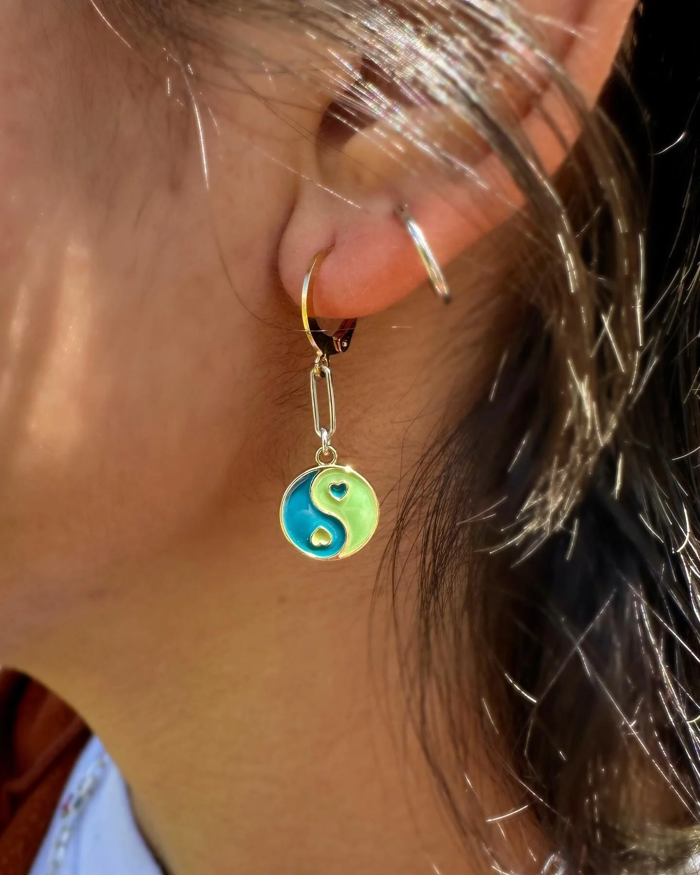 6 new dangly earrings to match your Levitate Charm Necklaces 😍 Drops tomorrow! 🌸