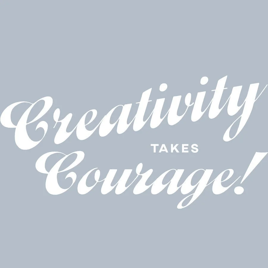 Your creativity is courageous! Keep creating. Happy Monday! 🦋
