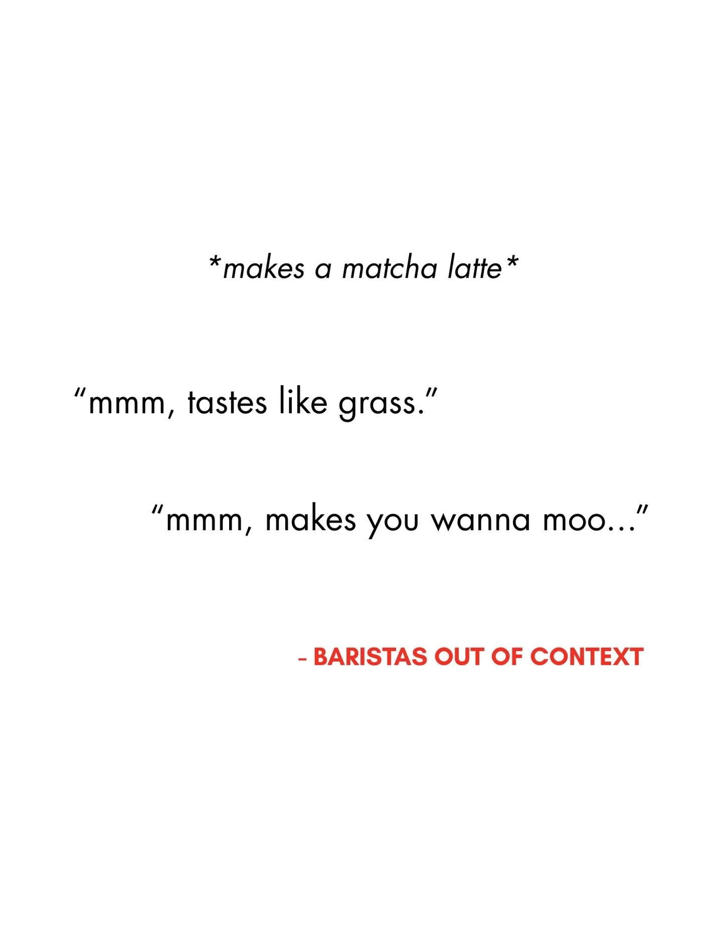🐮 🍵 
&bull;
#matcha #matchalove #baristas #baristalifestyle #baristadaily