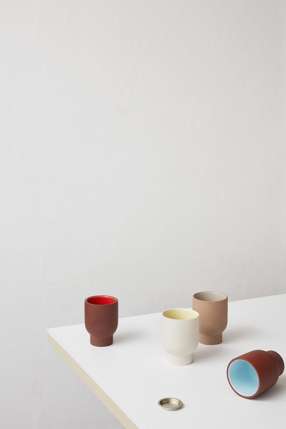 STUDIO ABOUT Cup weiß/gelb