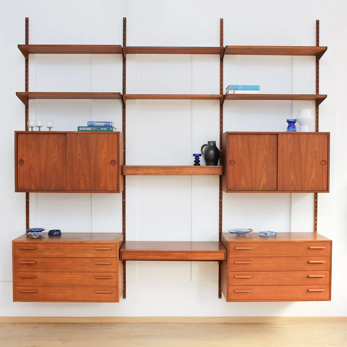 SOLD | Regalsystem von Kai Kristiansen Teak