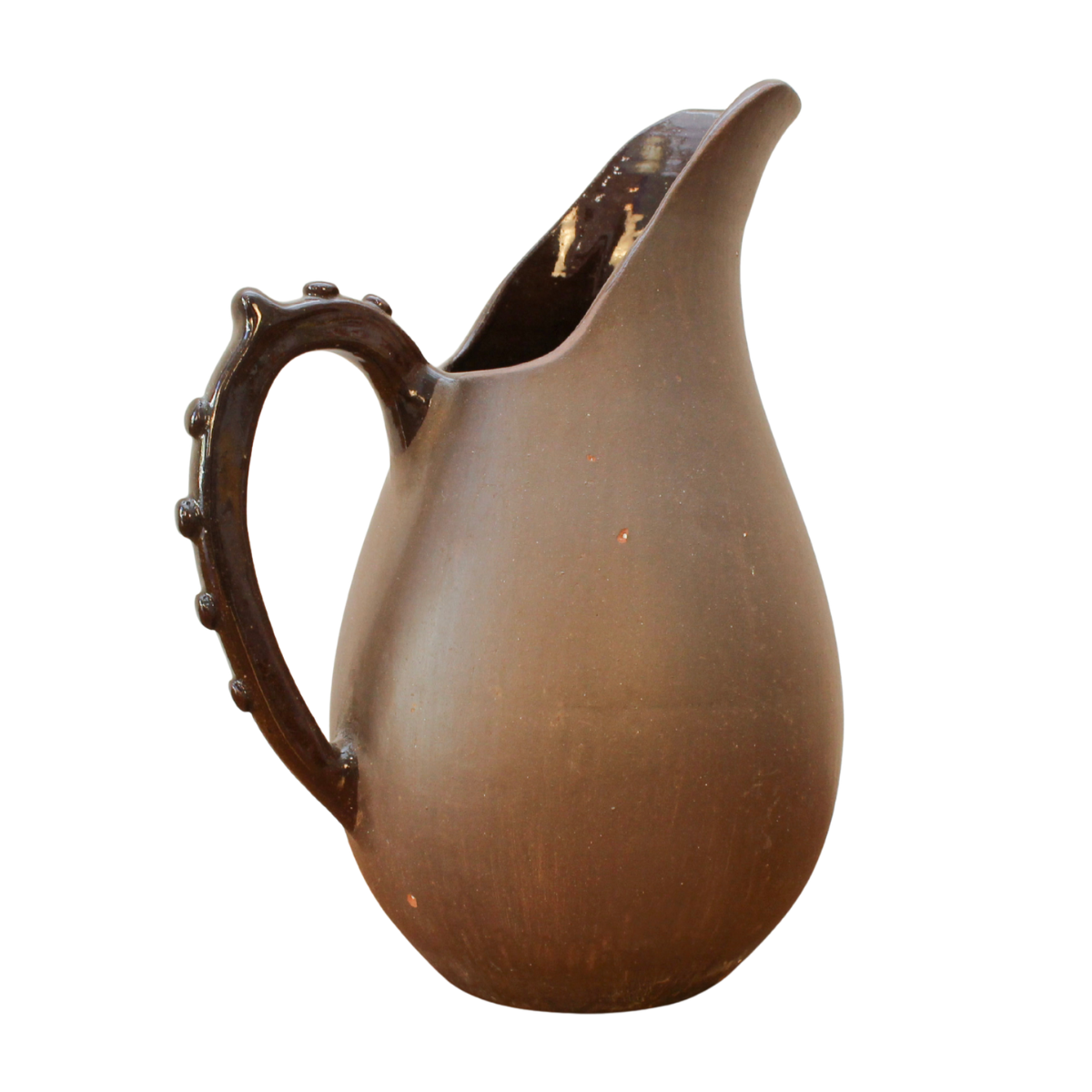 getöpferter Wasserkrug braun