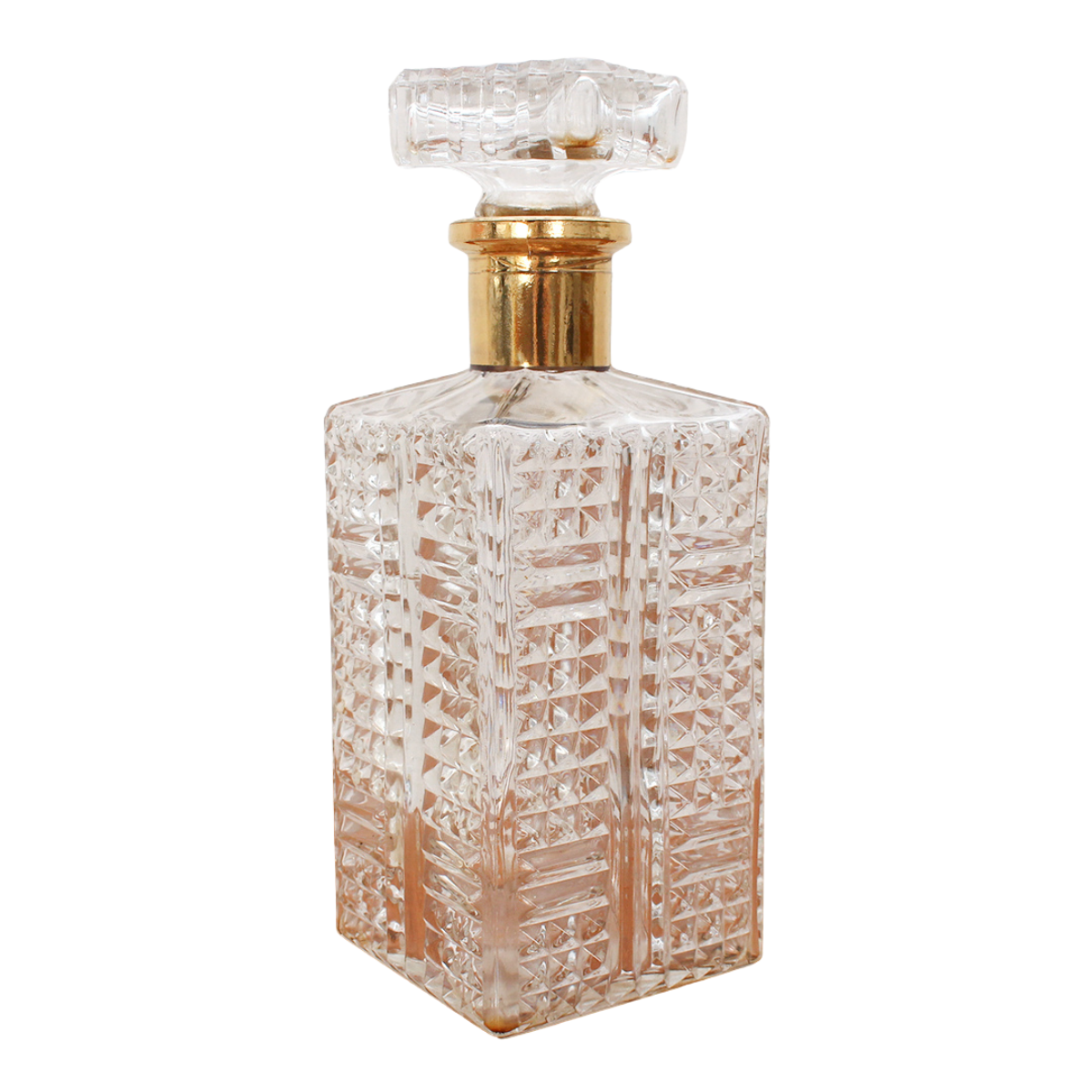 Glaskaraffe geschliffen