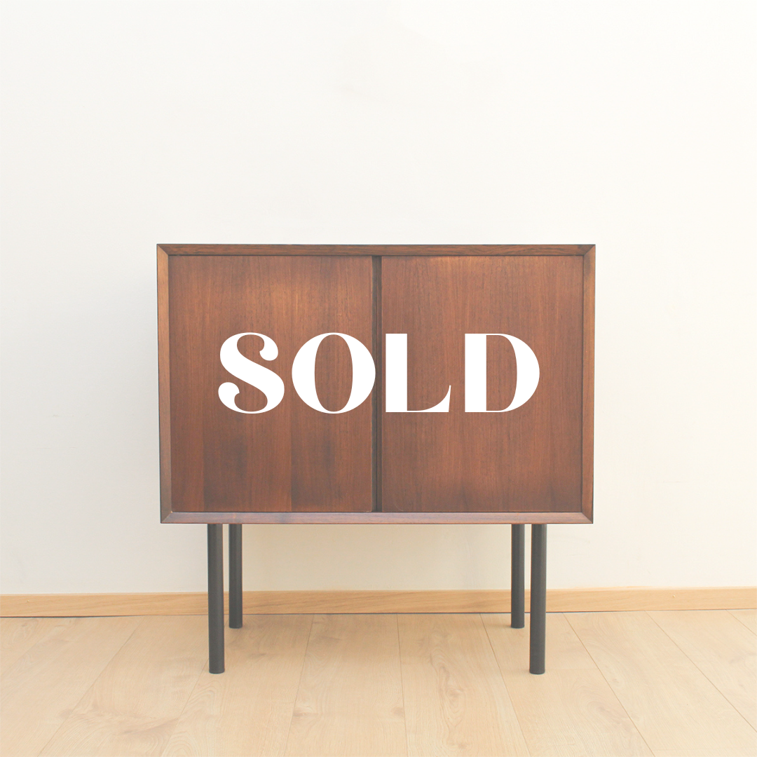 SOLD | Poul Cadovius Audioschrank Palisander
