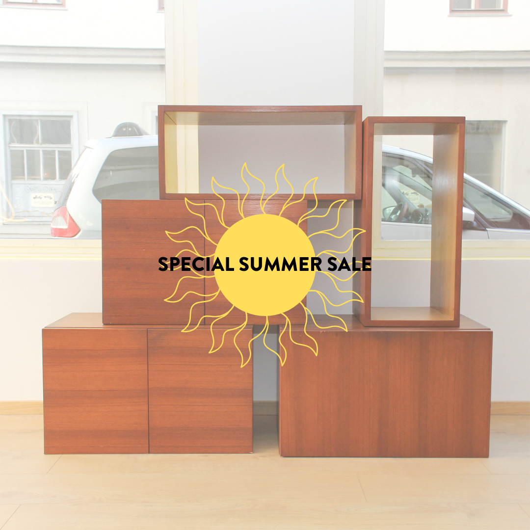 italienischer Raumteiler Teak