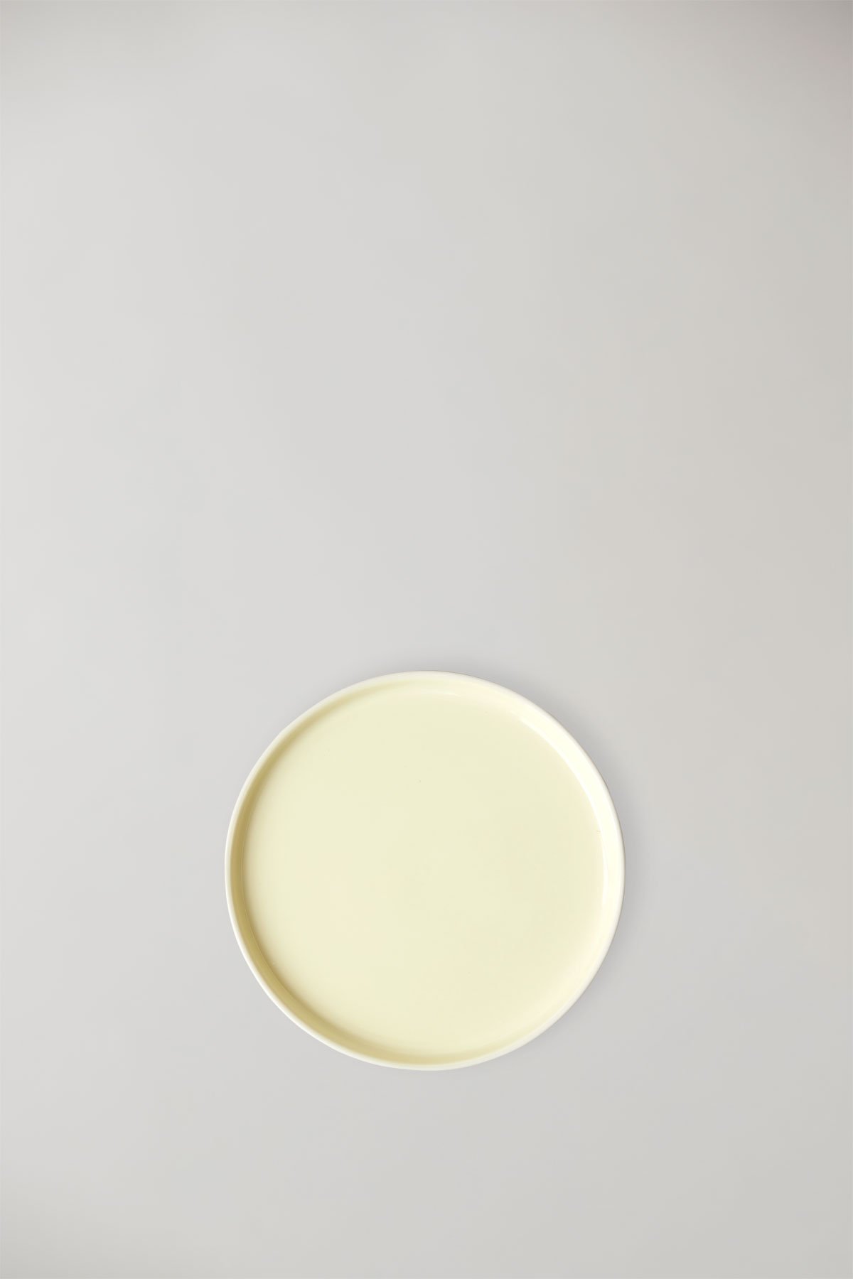 STUDIO ABOUT Teller white/gelb