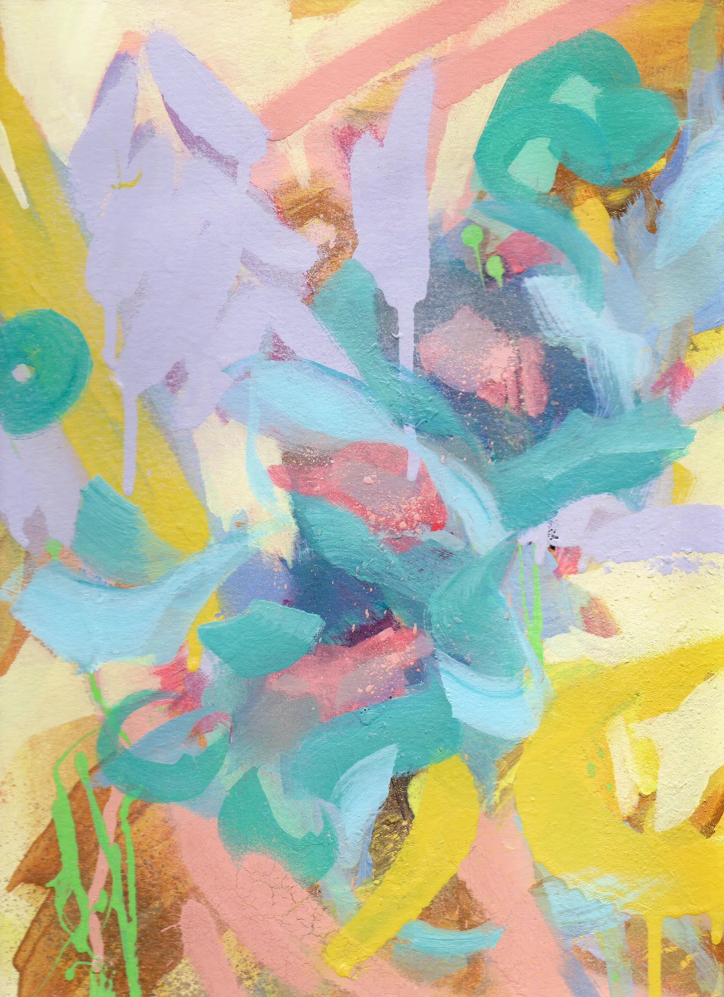 Print // A dance in the sunlight