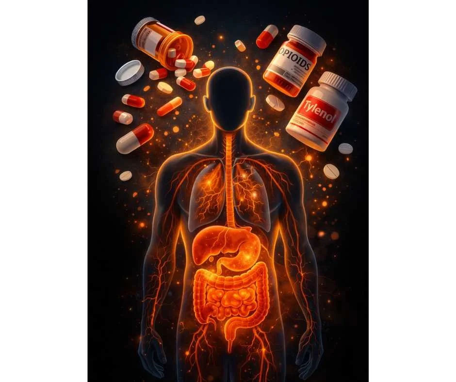 When Pain Relief Backfires: The Hidden Risks of Tylenol, NSAIDs, Steroids &amp; Opioids