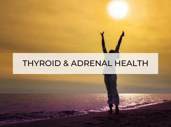 Thyroid and adrenal health support using integrative and functional medicine.