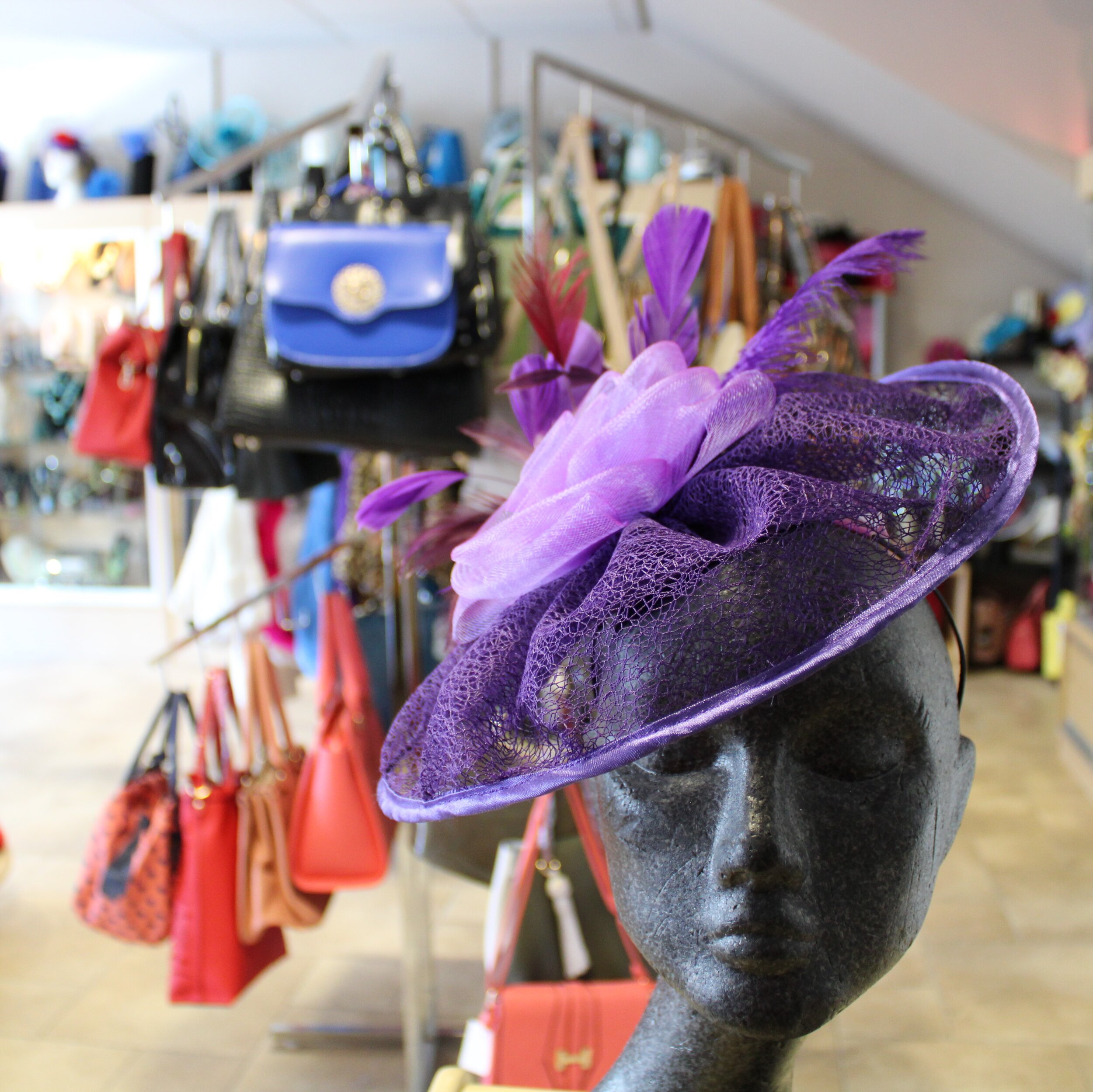 Gathered Disc Fascinator