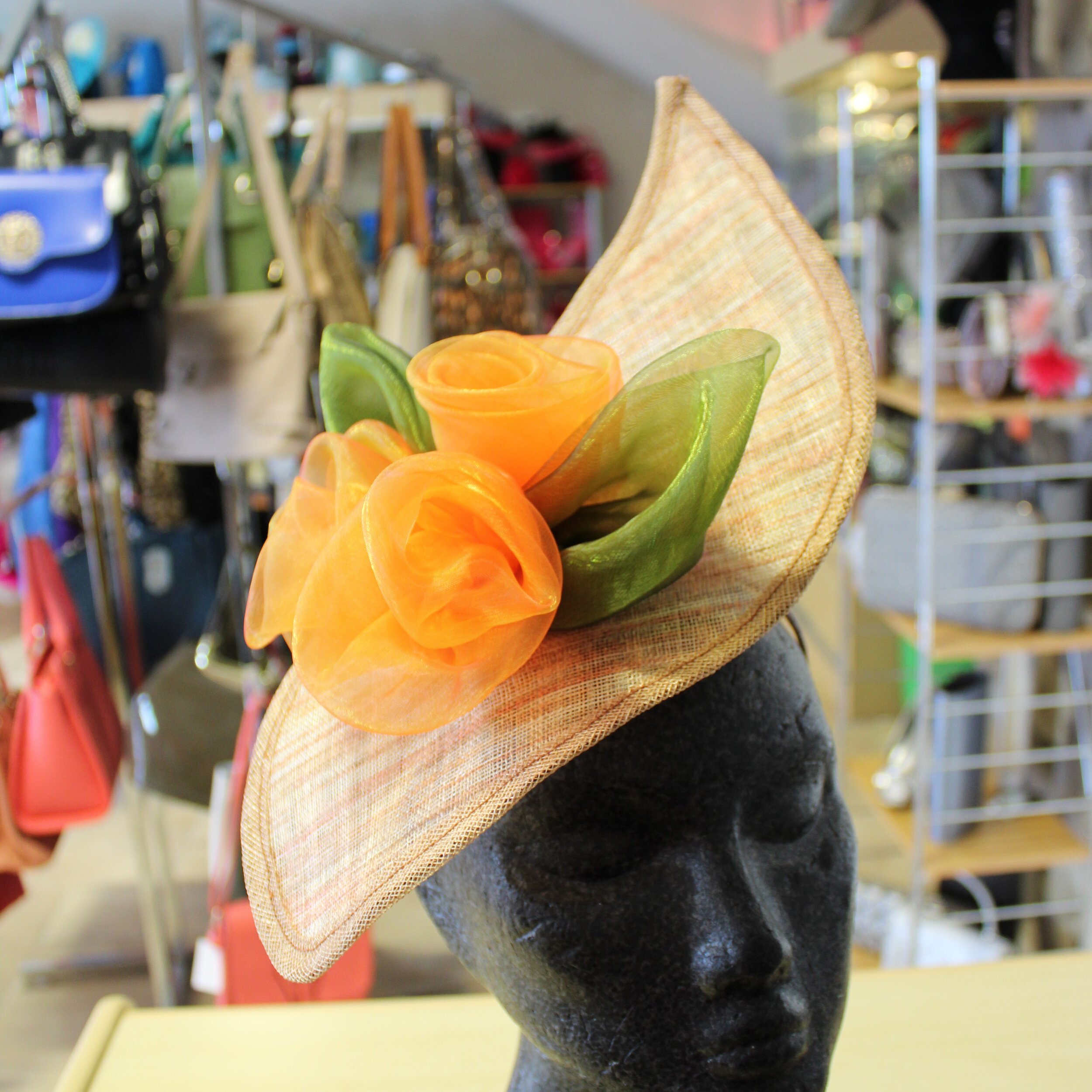 Shaped fascinator