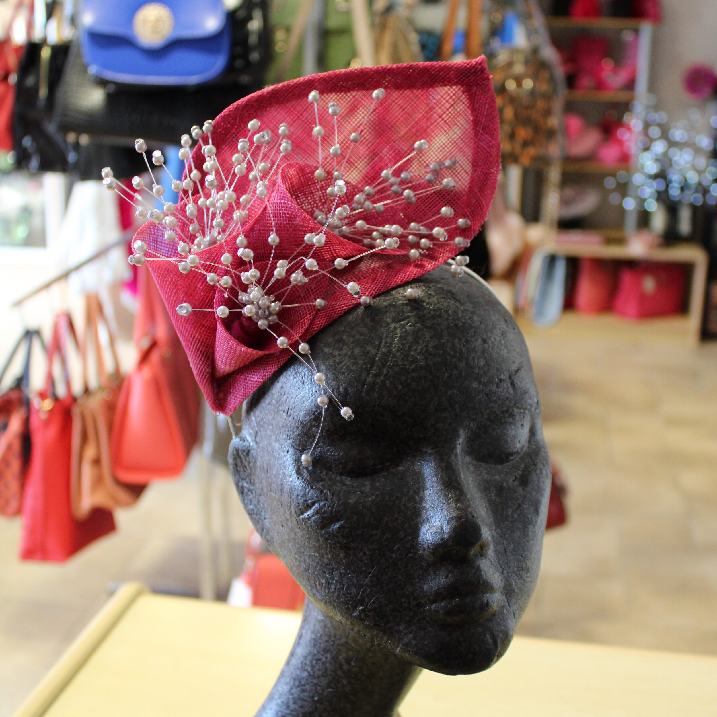 Shaped fascinator