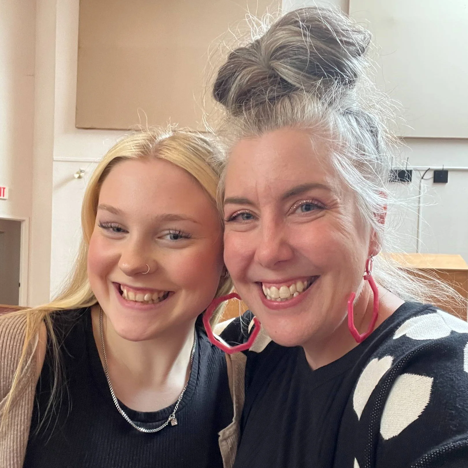 With Studio member Daisy after the 2025 Studio Showcase