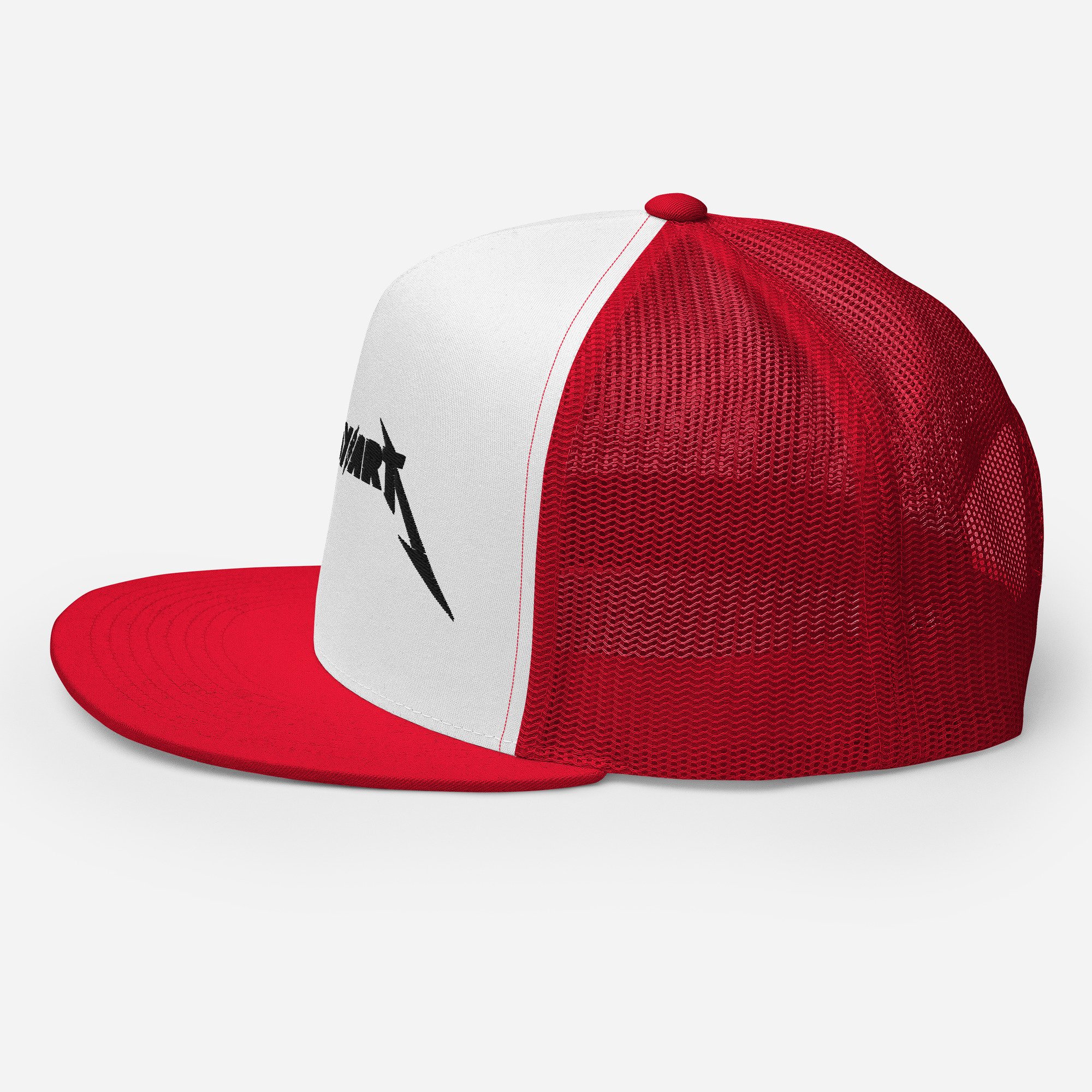 5-panel-trucker-cap-red-white-red-left-634e378995438.jpg
