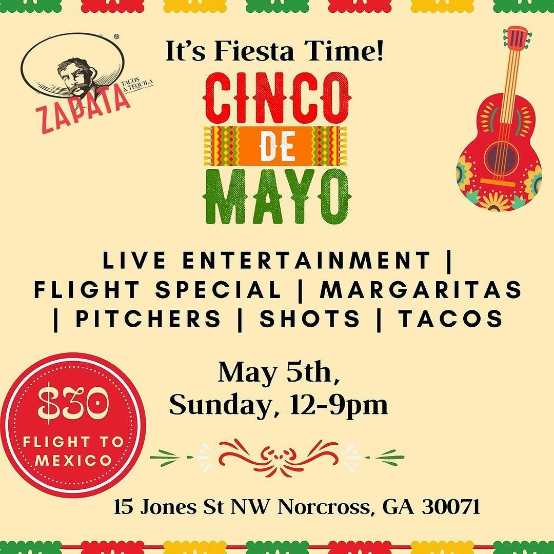 A lot is happening this weekend around The Heart of Norcross! Swipe to see all the festive activities happening around town ➡️

#heartofnorcross #events #community #cincodemayo #fights #dinners #anniversary